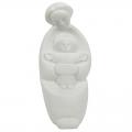 Madonna w/Child Statue in Crushed Stone, 7"H 